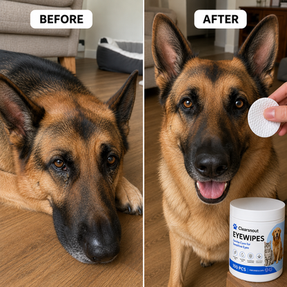 Pet Eye Wipes - Tear Stain & Crust Remover